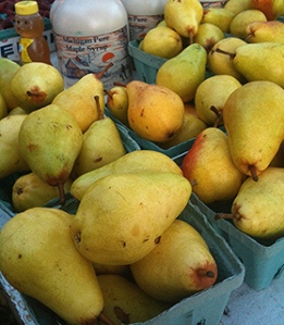 Pears at the Farmers' Market