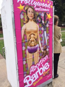 So-called "Abortion Barbie" doll featuring Wendy Davis